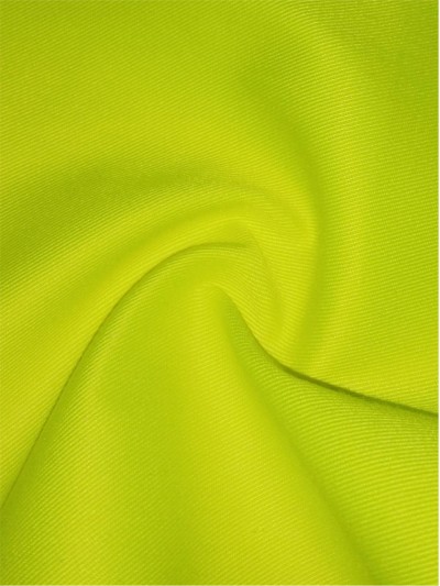 XX-FSSY/YULG  T/C 80/20 hi-vis twill fabric  21S*21S/124*65  230GSM 45度照